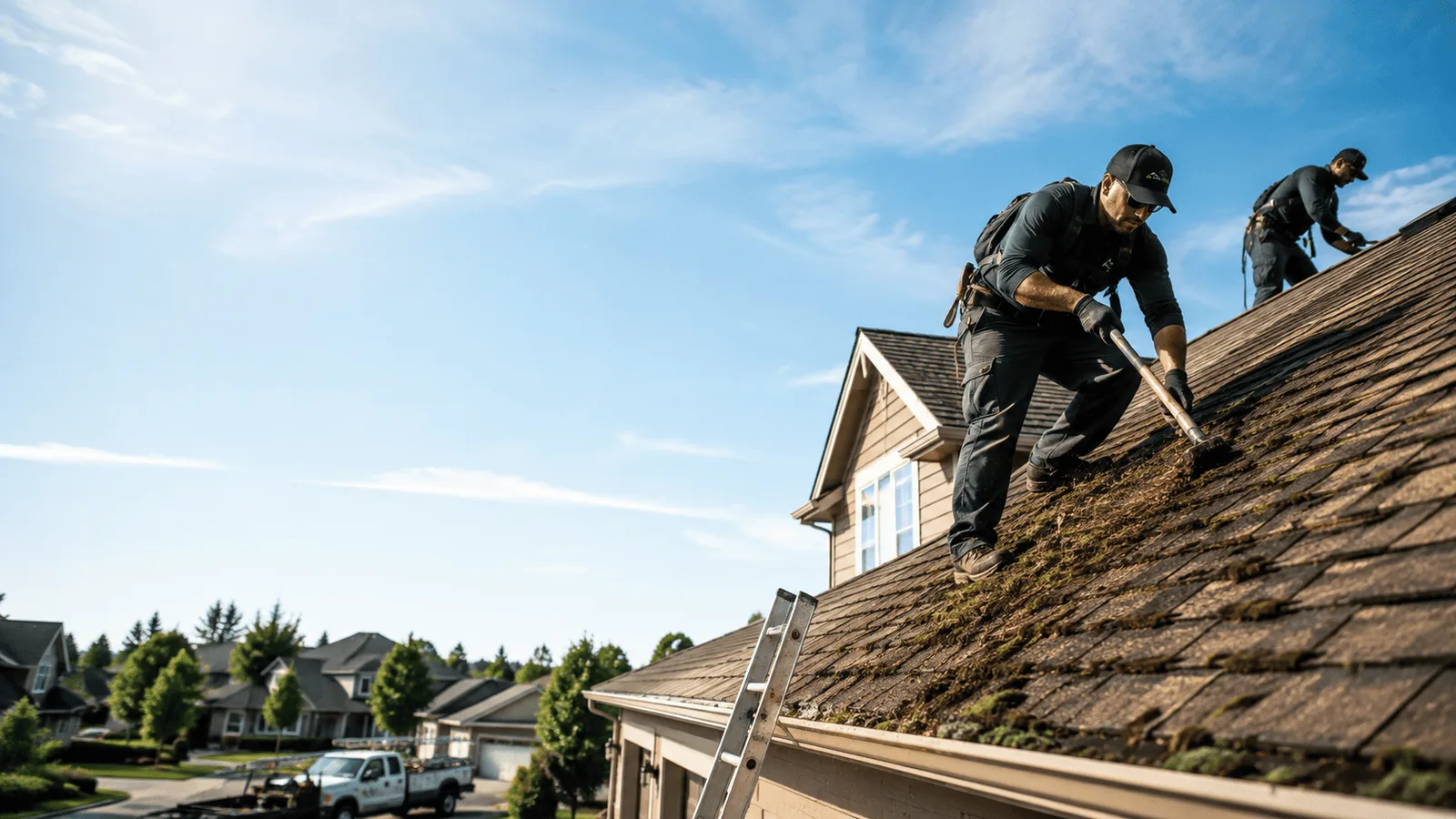Roof Moss Removal in Albemarle, NC near me
